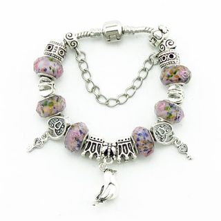 Womens Glass Bead Bracelets